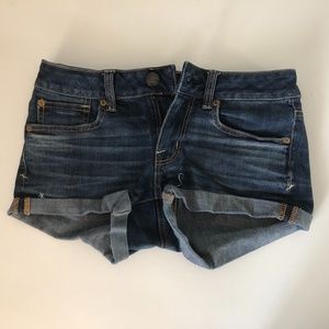 american eagle jean shorts